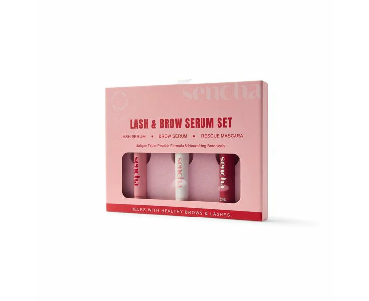 Sencha Lash and Brow Serum Set