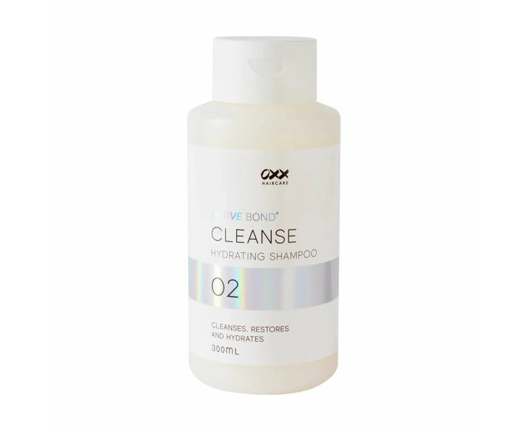 Active Bond+ 02 Cleanse Hydrating Shampoo 300ml - OXX Haircare