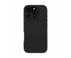 iPhone 16 Pro Silicone Case, Black - Anko