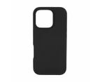 iPhone 16 Pro Silicone Case, Black - Anko