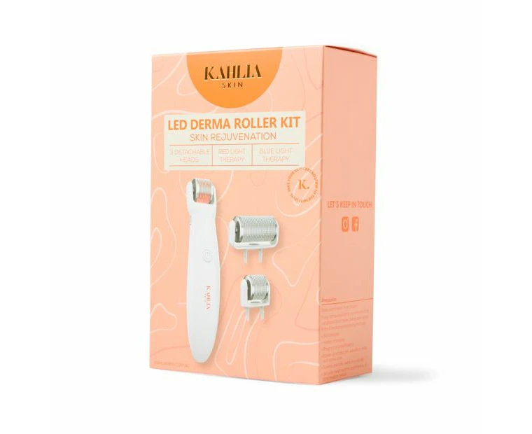 Kahlia Skin LED Derma Roller Kit