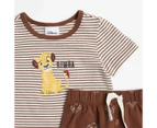 Baby Disney Simba Bodysuit and Shorts 2 Piece Set