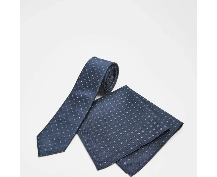 Target Tie and Pocket Square Set