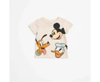 Baby Disney Mickey & Pals Organic Cotton Print T-shirt 2 Pack