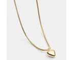 Target Puffy Heart Necklace