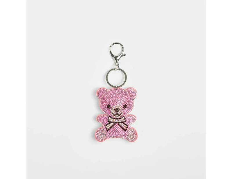 Target Kids Sparkle Teddy Bear Bag Charm