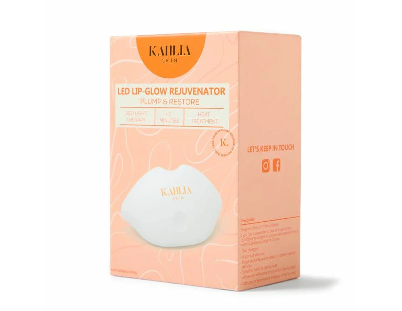 Kahlia Skin LED Lip-Glow Rejuvenator, White