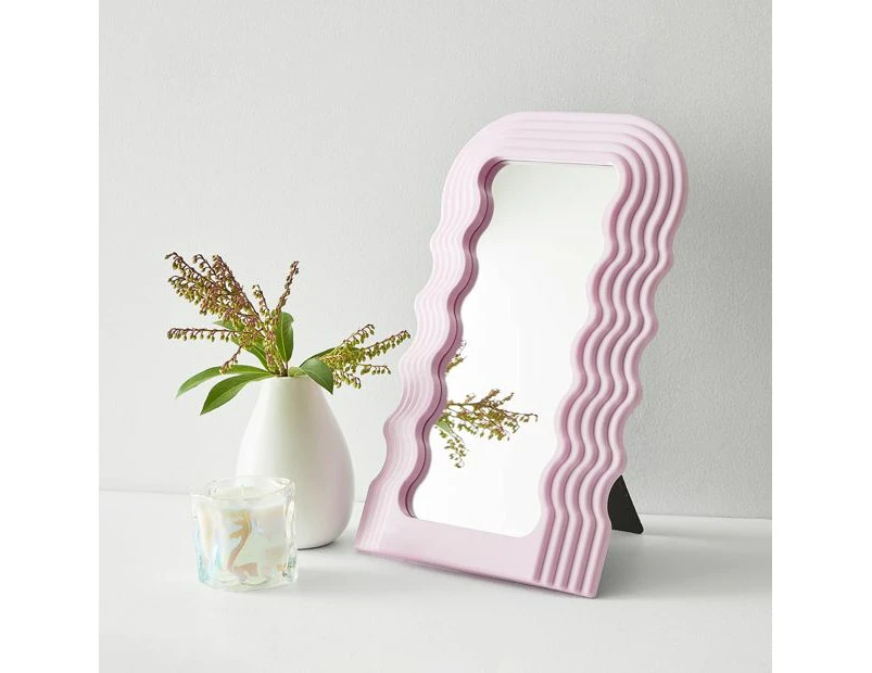 Wavy Mirror, Lilac - Anko