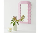 Wavy Mirror, Lilac - Anko