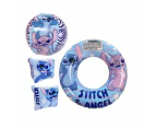 4 Piece Inflatable Stitch Swim Set