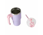 600ml Purple Tumbler with Handle - Anko