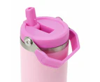 840ml Pink Tumbler with Top Handle - Anko