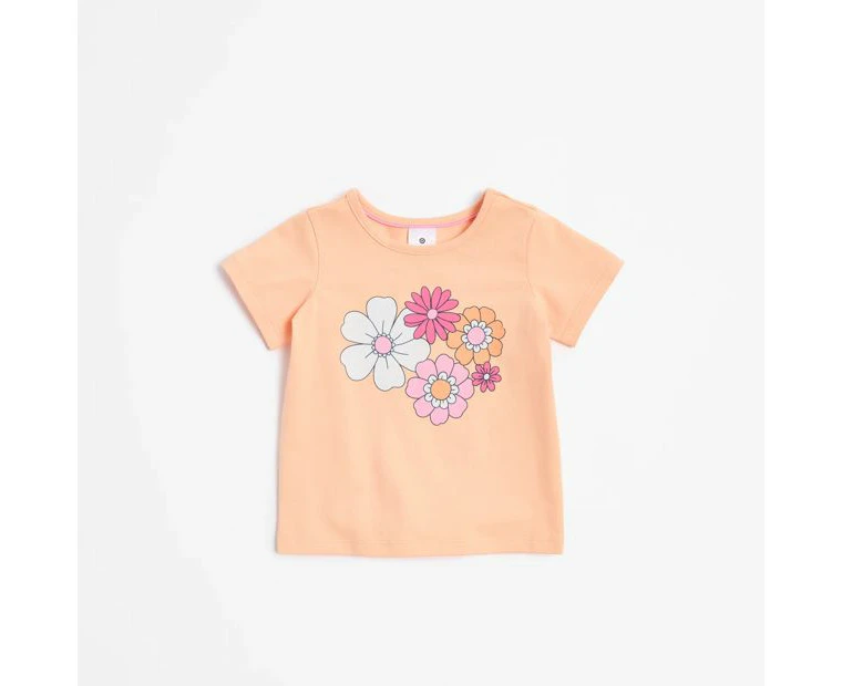 Target Baby Organic Cotton Placement Print T-shirt