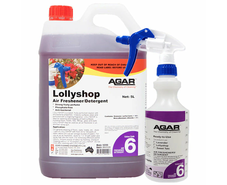 Agar Lollyshop Detergent and Air Freshener