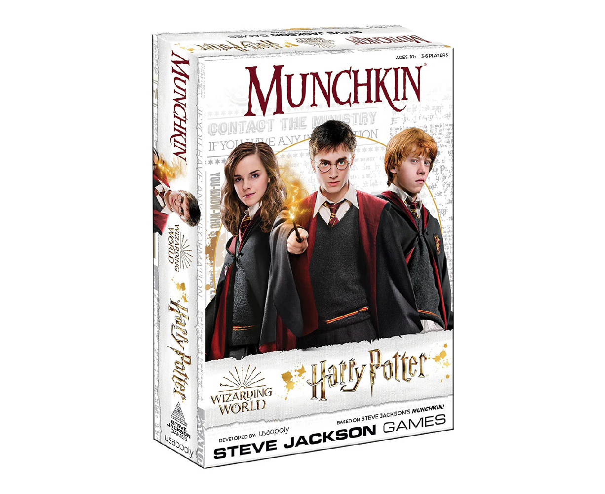 Steve Jackson Games Munchkin Harry Potter Board Game 3-6 Players Kids/Family 11+