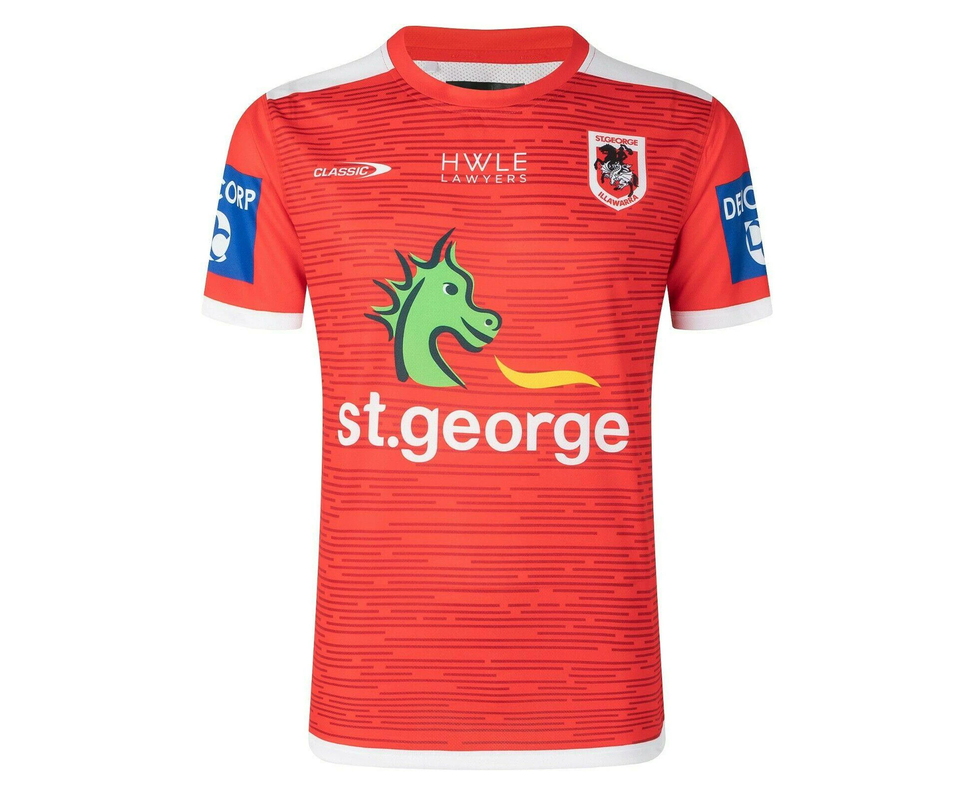 NRL 2022 Training T-Shirt - St George Illawarra Dragons - Adult - Tee - CLASSIC