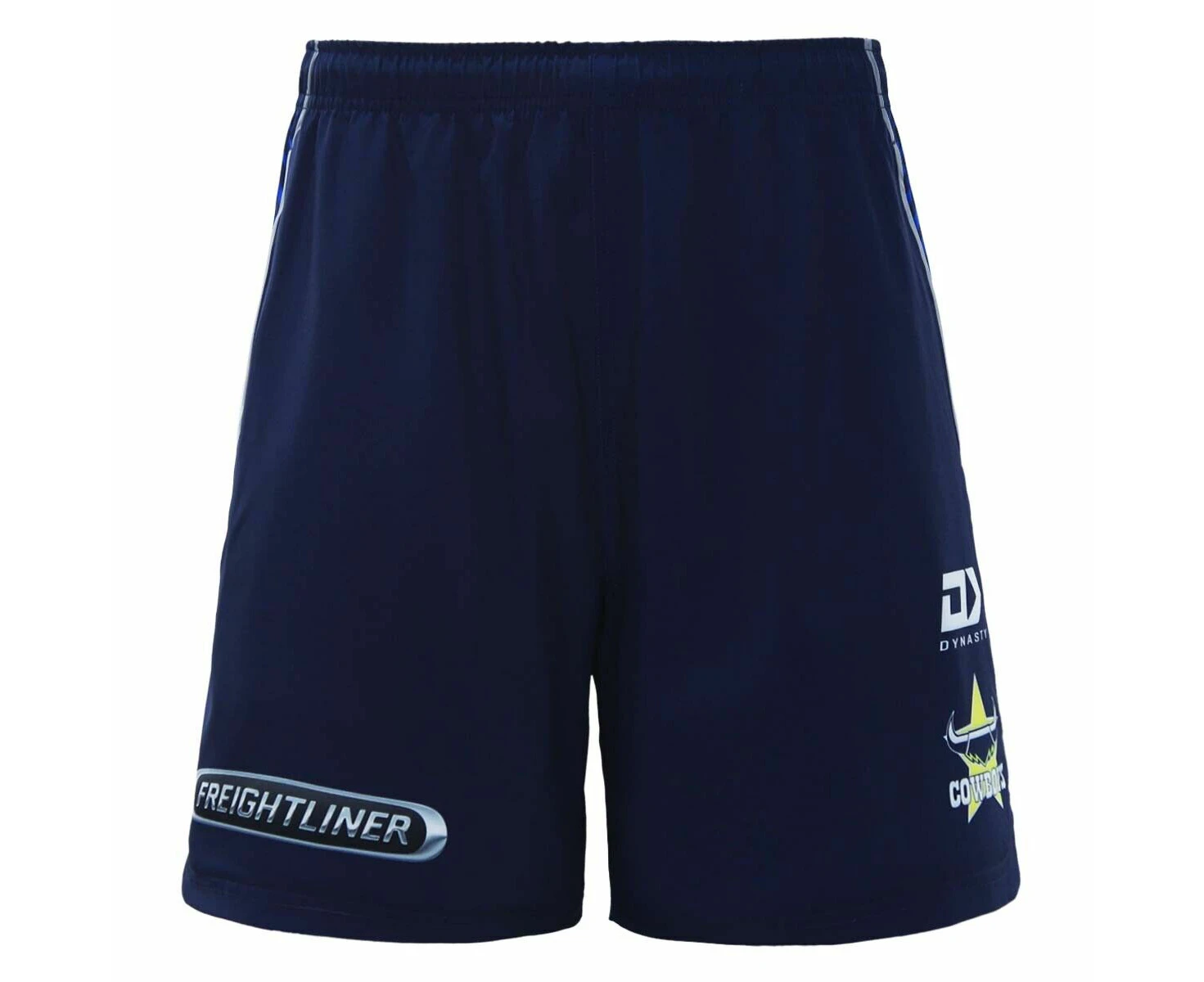 NRL 2023 Gym Training Shorts - North Queensland Cowboys - Adult - NAVY - DYNASTY