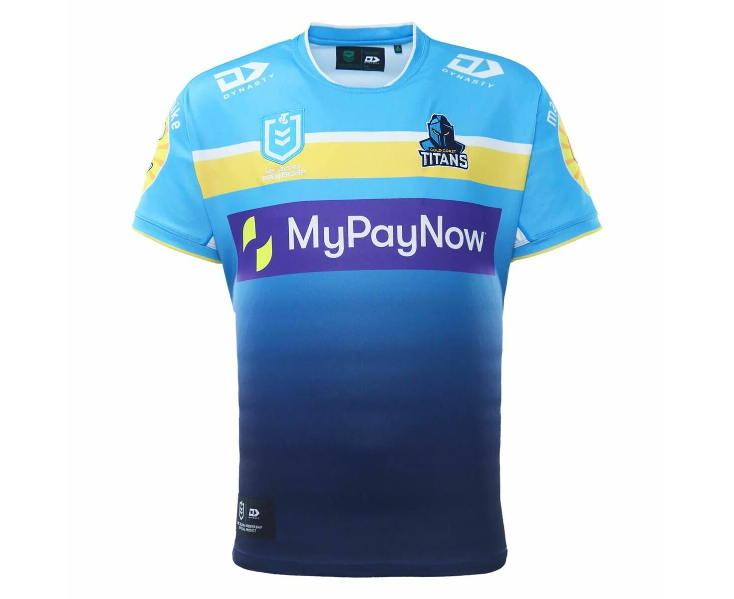 NRL 2023 Home Jersey - Gold Coast Titans - Adult - Rugby League - DYNASTY