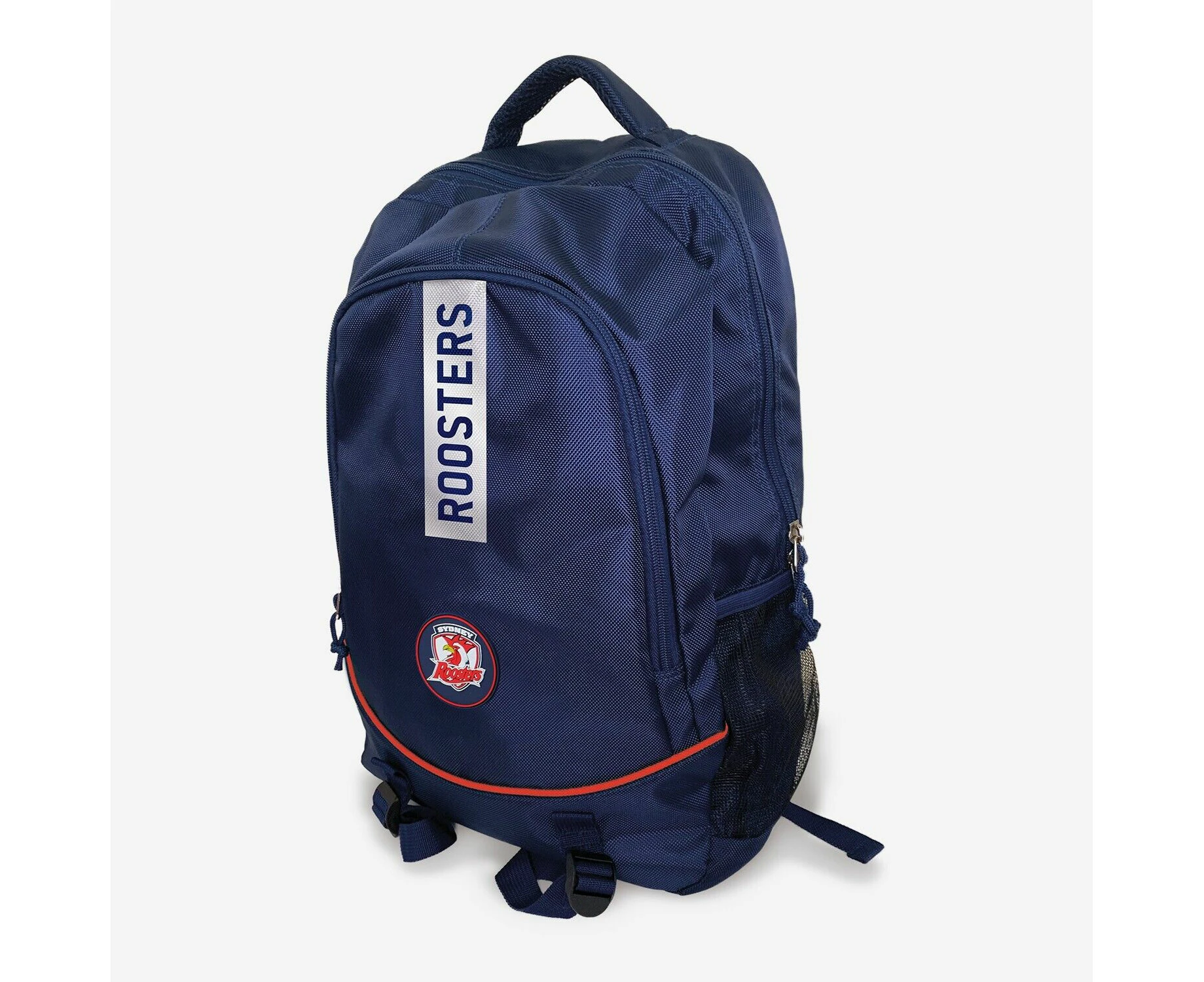 NRL Stirling Backpack - Sydney Roosters - 49x32x12cm - Nylon Bag