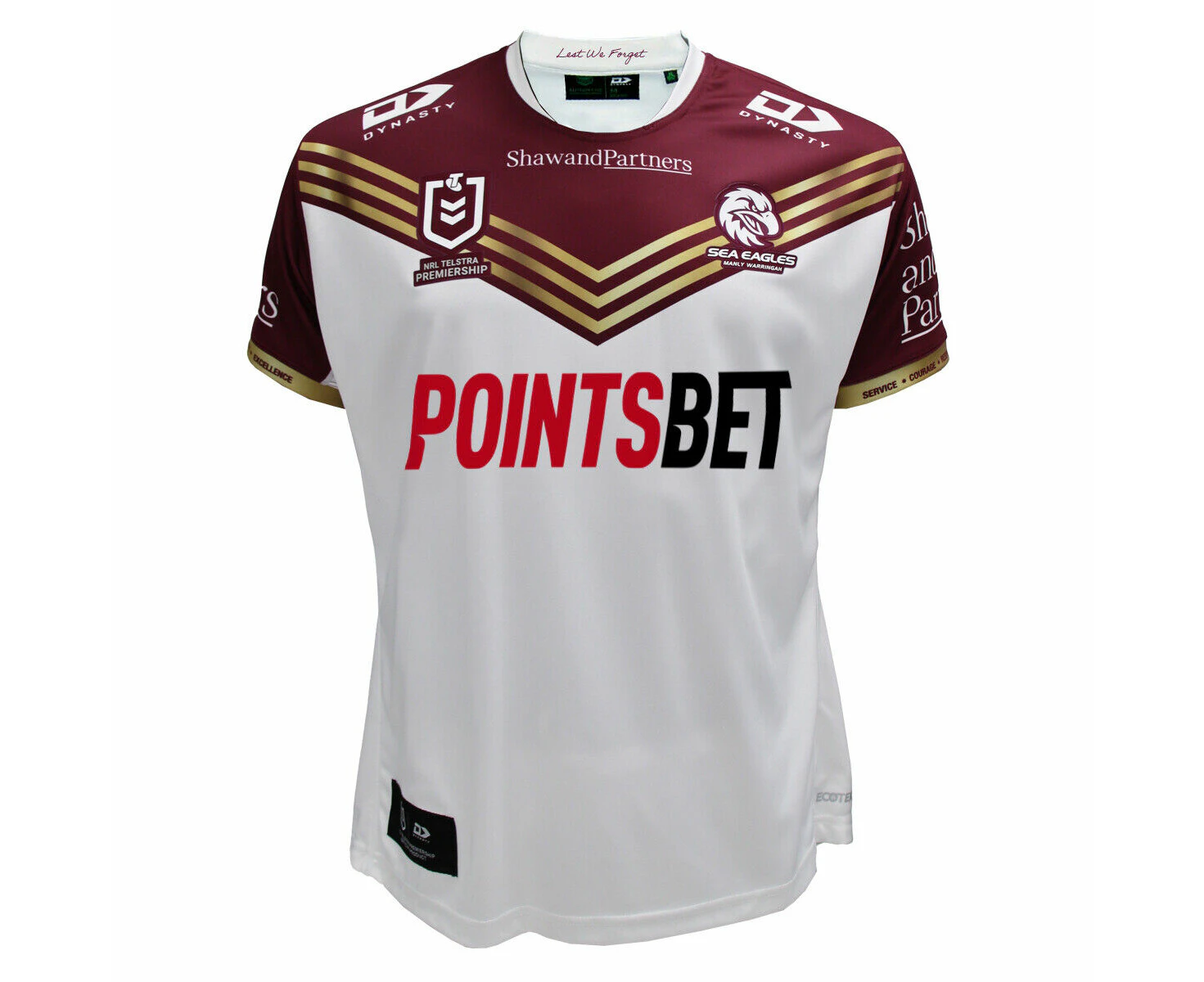 NRL 2024 ANZAC Jersey - Manly Sea Eagles - Adult - Mens