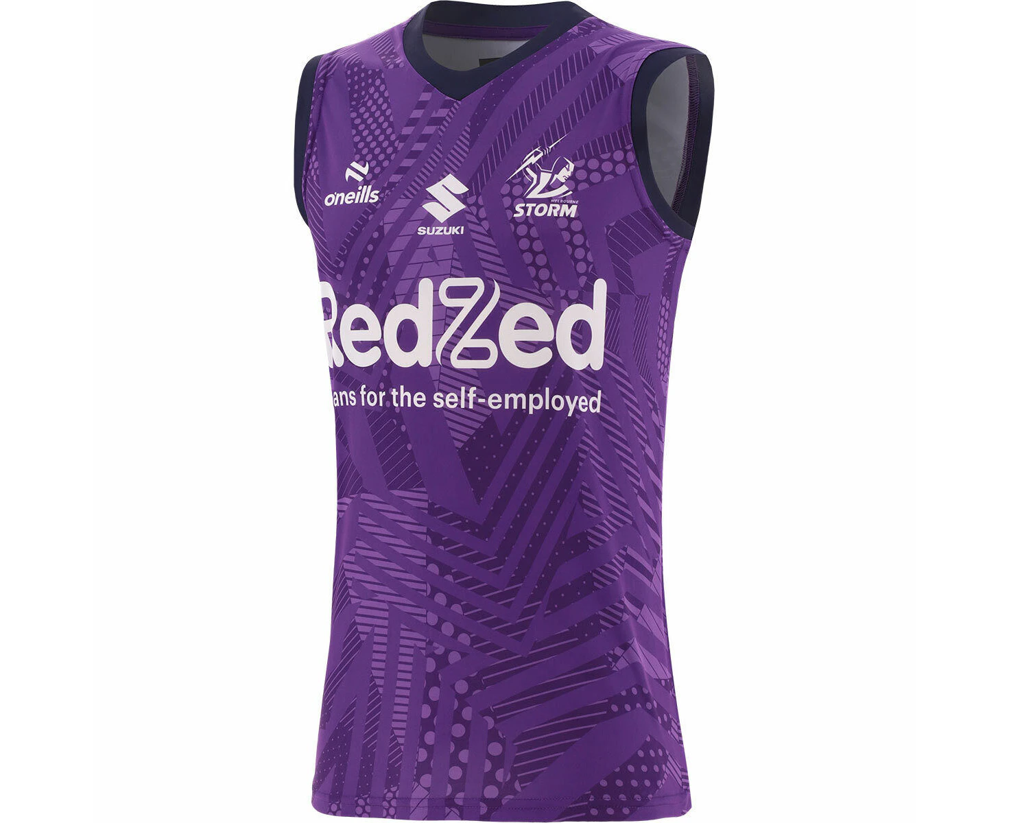 NRL 2024 Training Singlet - Melbourne Storm - Purple - Adult - O'NEILLS