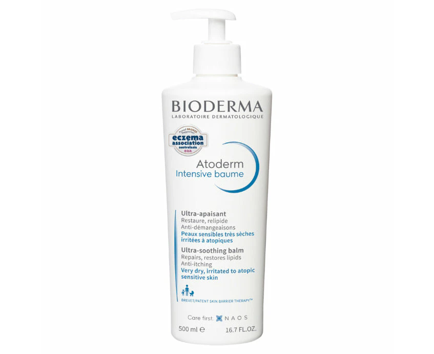 Bioderma Atoderm Intensive Baume Strengthening Moisturiser Suitable For Eczema Prone Skin - 500ml