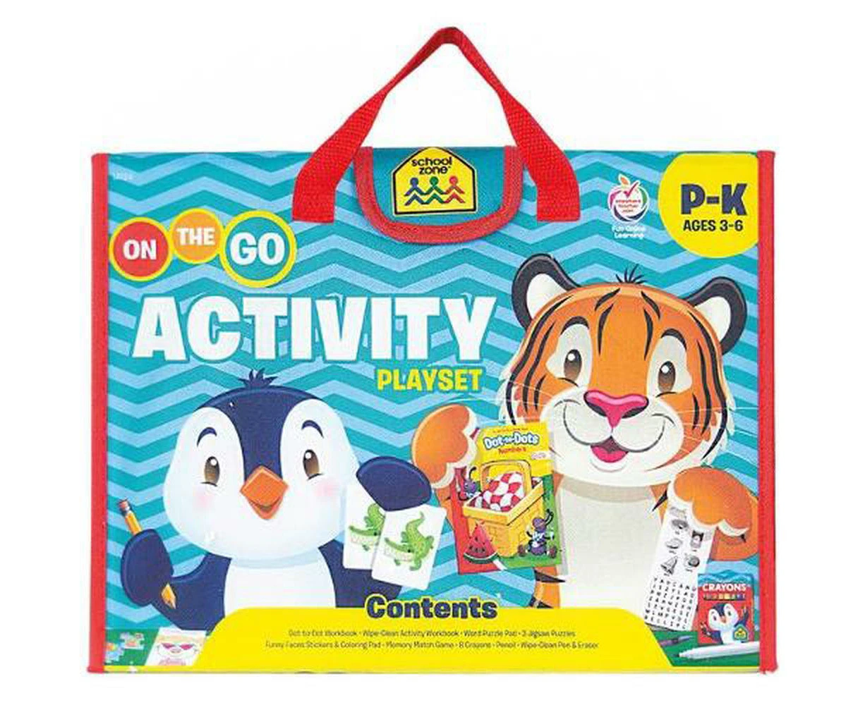 School Zone on the Go Activity Learning Playset