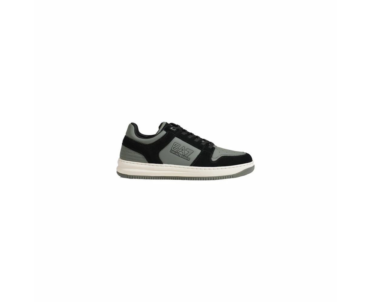 Ea7 Emporio Armani Green Polyester Sneaker