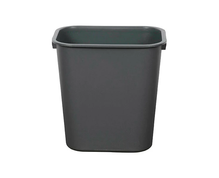 Cleanlink Home/Office/Kitchen Rubbish/Garbage 24L Dustbin Trash/Waste Can Grey