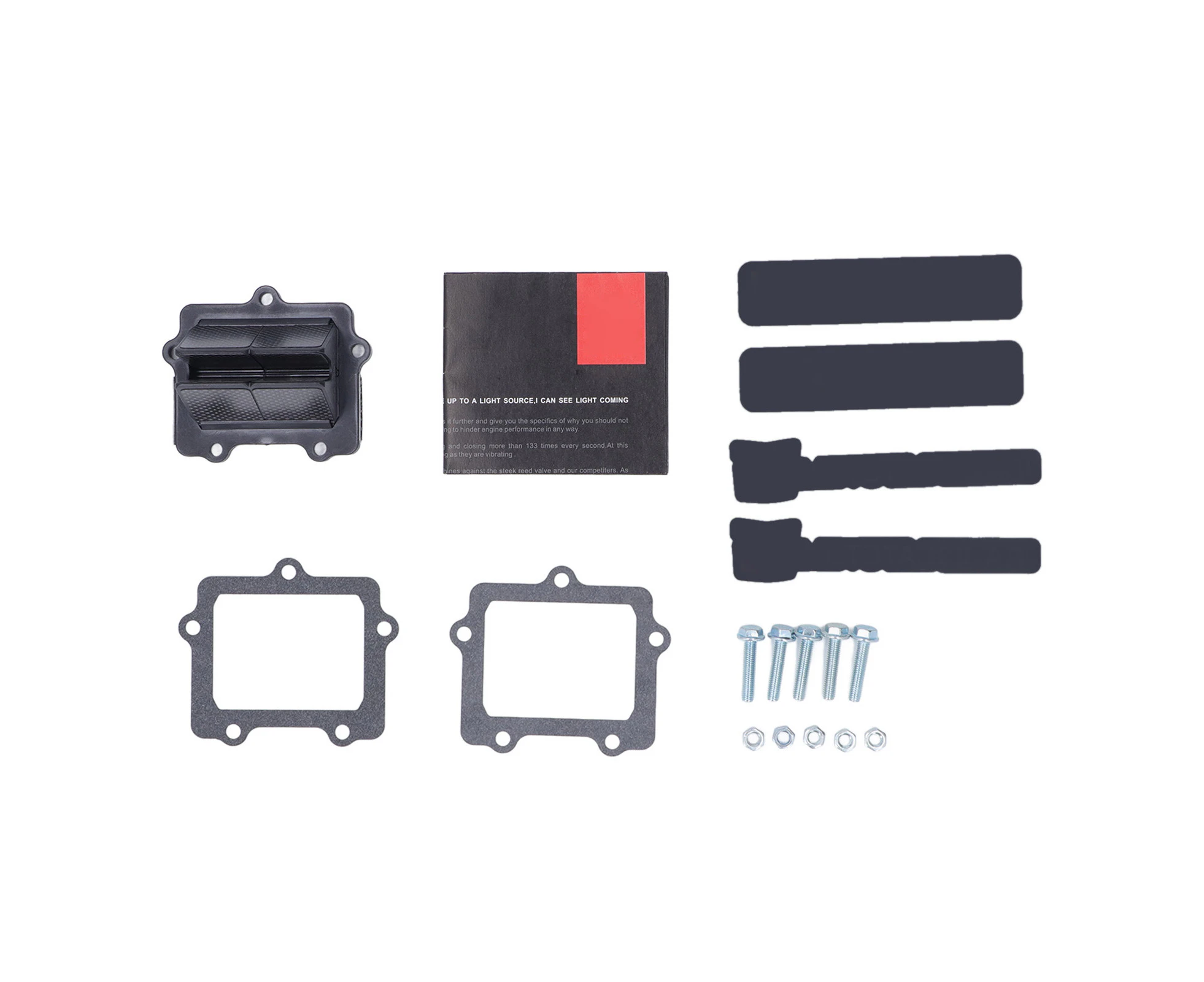 Reed Cage Valve V307 Motorcycle Screwless High Airflow Reed Block Valve System Kits for YZ250 YZ250X