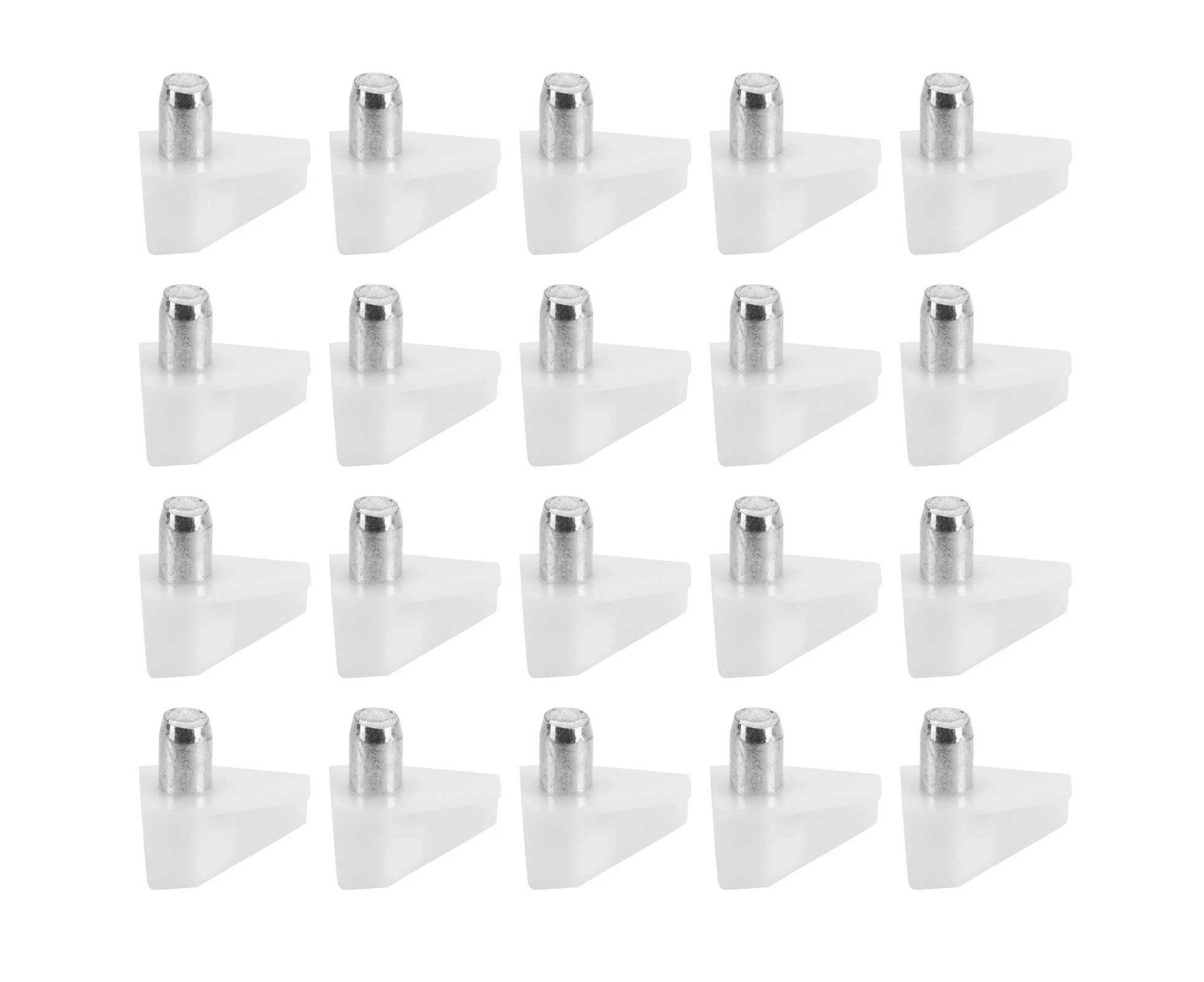 100PCS Plastic Shelf Support Cabinet Clips Holder for Home Furniture Book Shelves