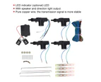 Car Universal Door Remote Keyless Entry Central Lock Kit System With