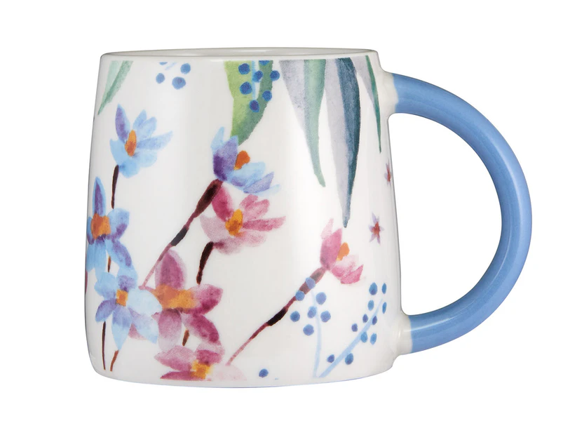 Set of 6 Maxwell & Williams 350mL Eucalyptus Blooms Mugs