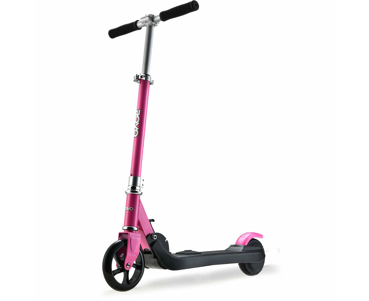 Nnemb Electric Scooter Ages 5 11 Adjustable Height Folding Lithium Battery Pink