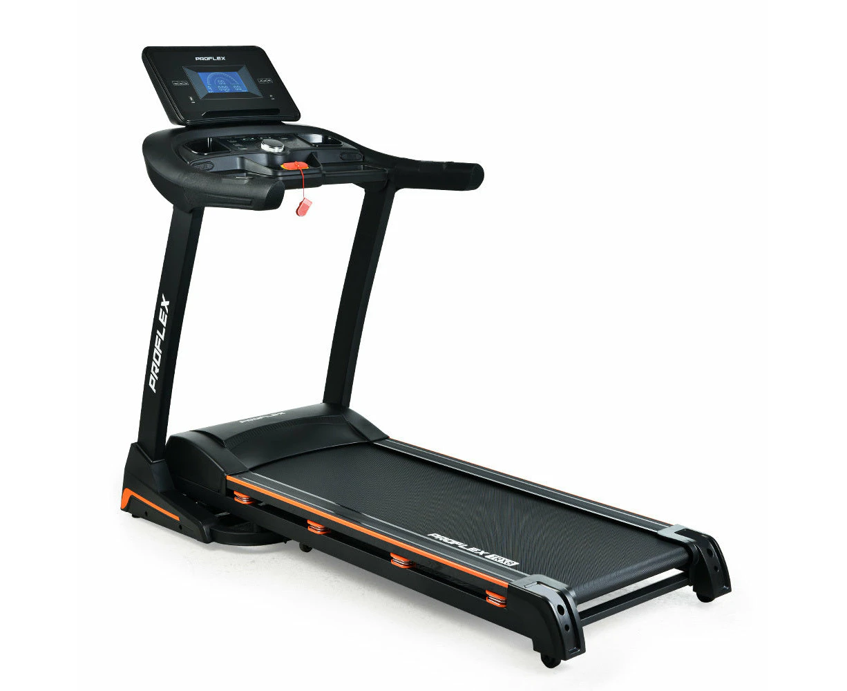 Nnemb Trx8 4hp Electric Treadmill Auto Incline Suspension Auto Lubrication Mp3 Music Pulse Sensors & Bonus Chest Strap