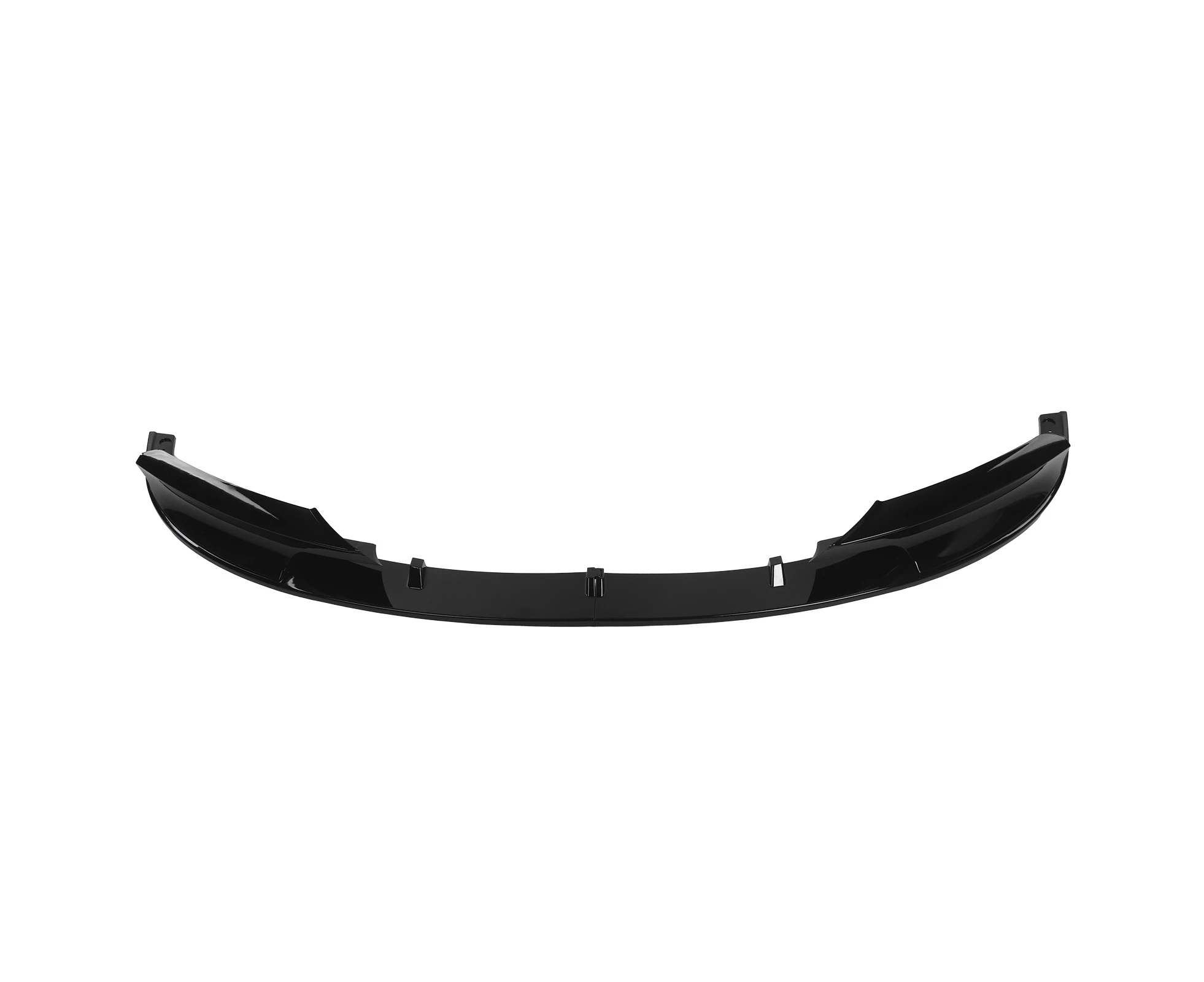 2Pcs Front Bumper Splitter Lip Body Kit Deflector Fit for 3‑Series F30 F35 2012‑2018Glossy Black