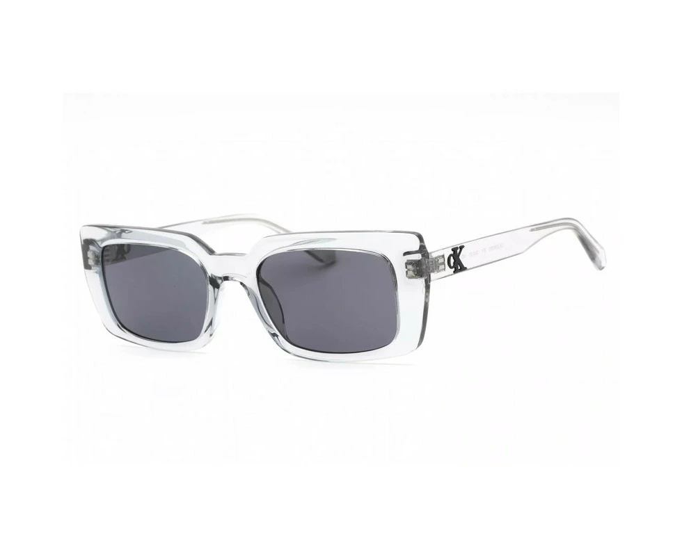 Calvin Klein Jeans CKJ22606S 971 Crystal / Grey Rectangle Shaped Sunglasses