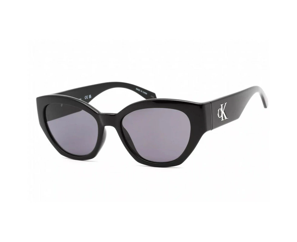 Calvin Klein Jeans Women's CKJ22634S 001 Black/ Grey Cat Eye Sunglasses 55mm