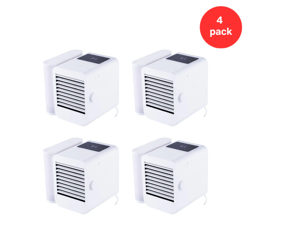 Koolmaxx 1 Ltr Desktop Air Cooler Chill Maxx - 4 Pack