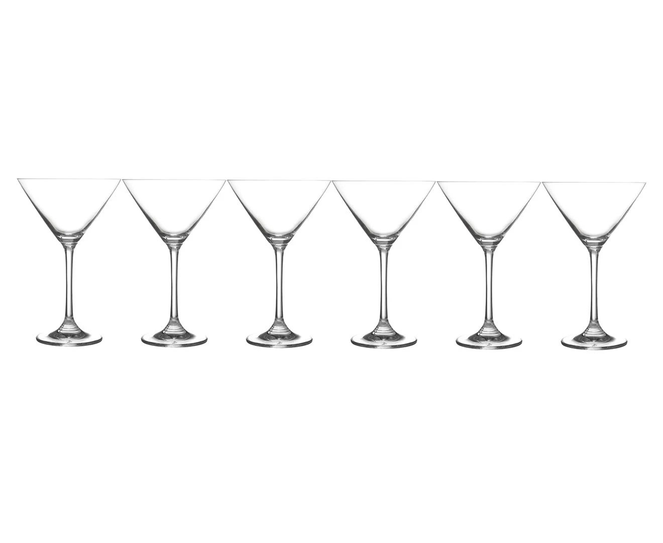 Set of 6 Maxwell & Williams Manhattan 285mL Martini Glasses