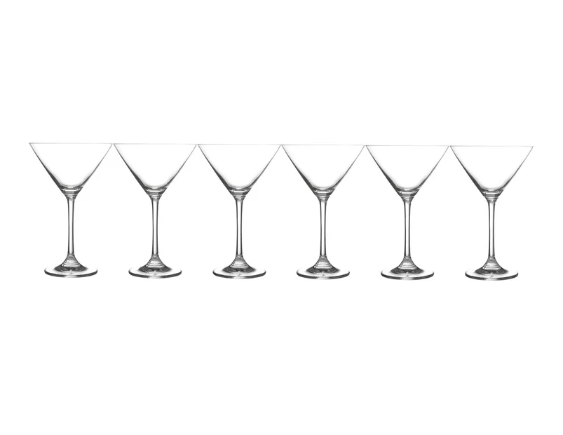 Set of 6 Maxwell & Williams Manhattan 285mL Martini Glasses