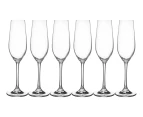 Set of 6 Maxwell & Williams 230mL Manhattan Flute Glasses