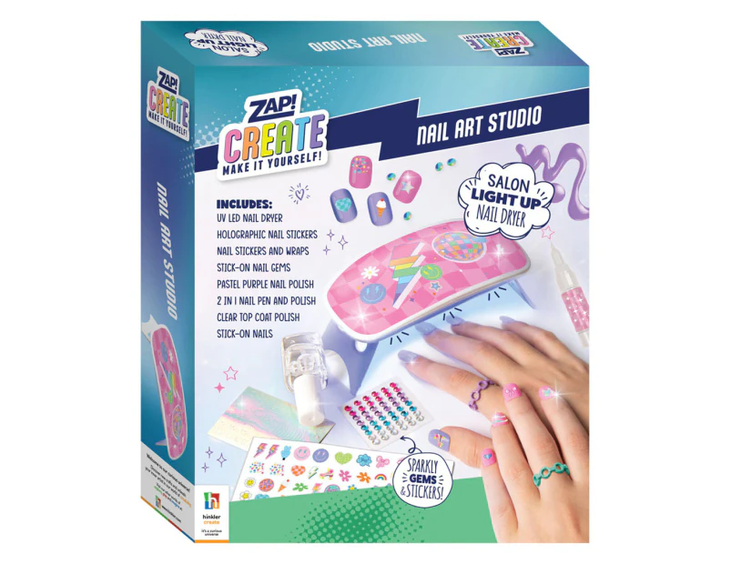 Hinkler Zap! Create Nail Art Studio Kit