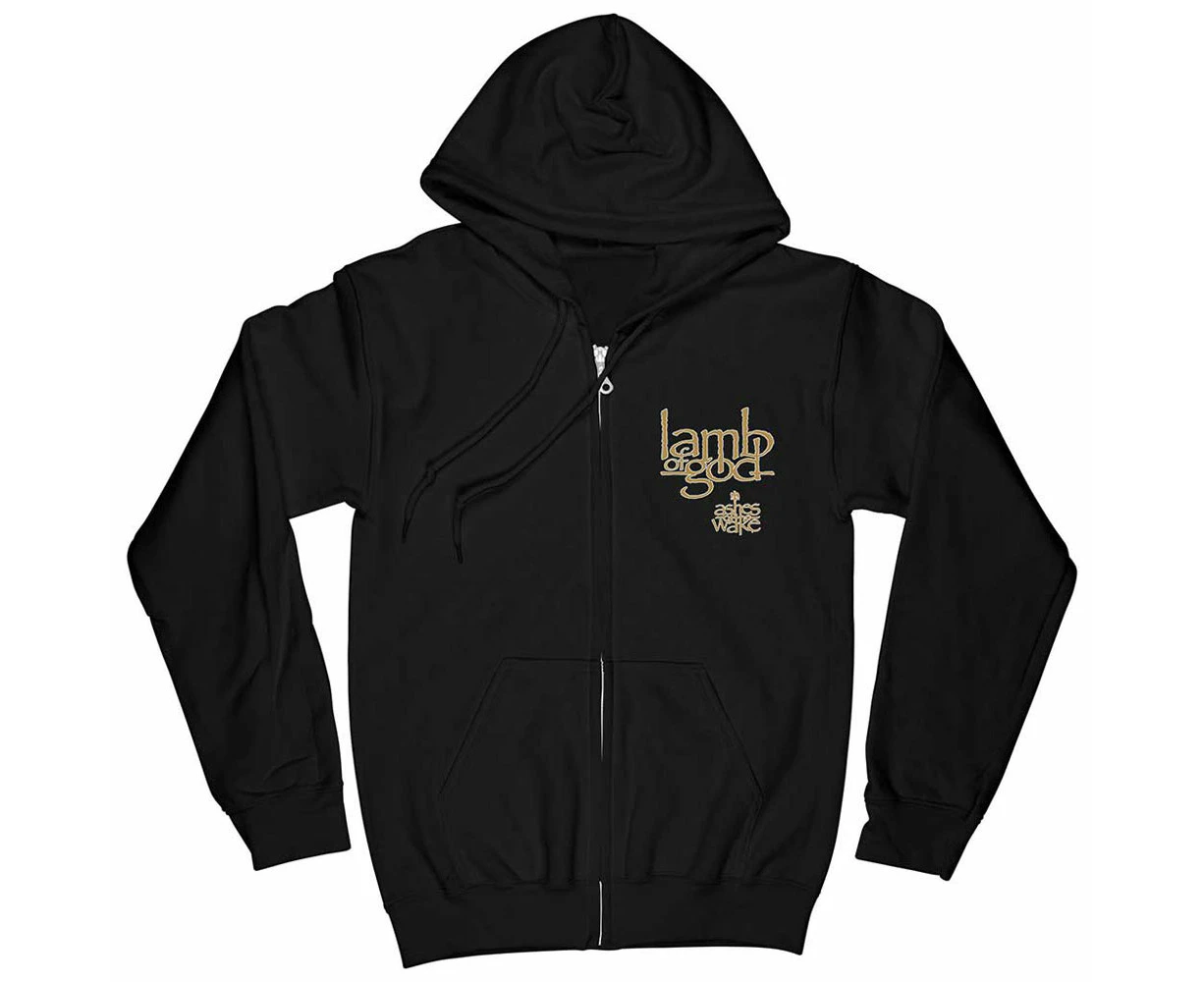 Lamb Of God Ashes Of The Wake Album Cover Zipped Hoodie