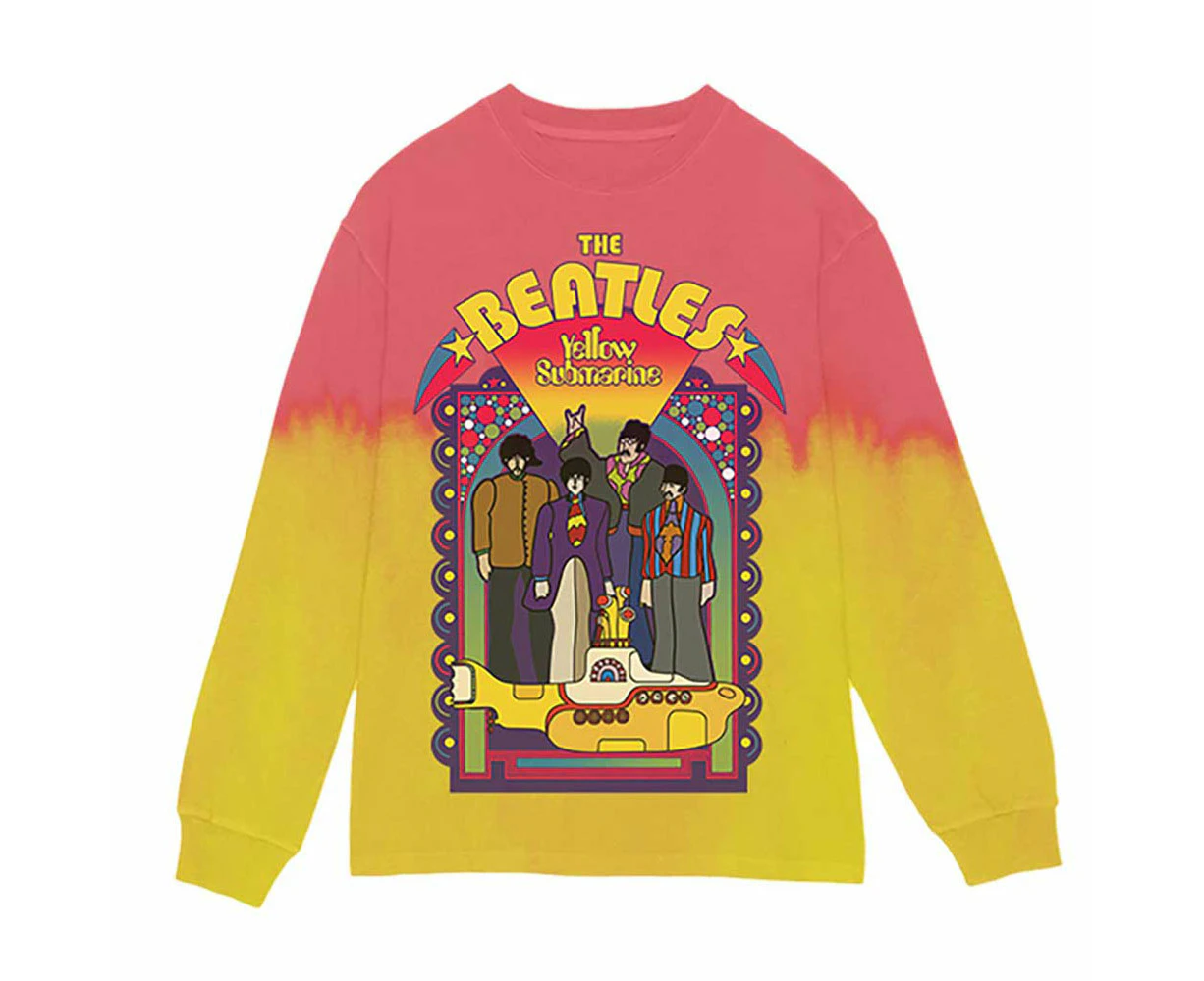 The Beatles Yellow Submarine Band Frame Long Sleeve T Shirt