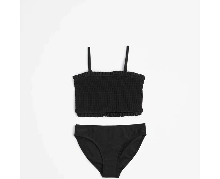 Target Swim Shirred Bikini 2 Piece Set