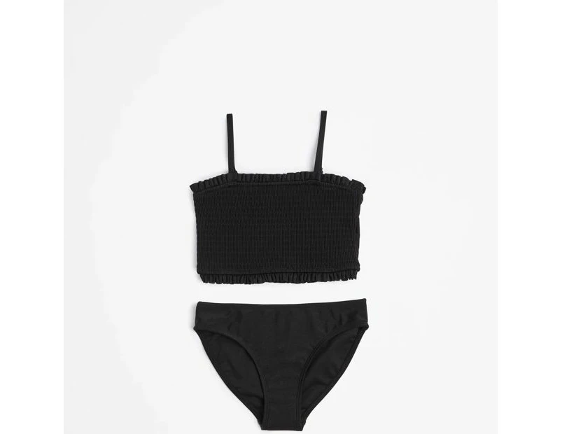 Target Swim Shirred Bikini 2 Piece Set