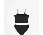 Target Swim Shirred Bikini 2 Piece Set