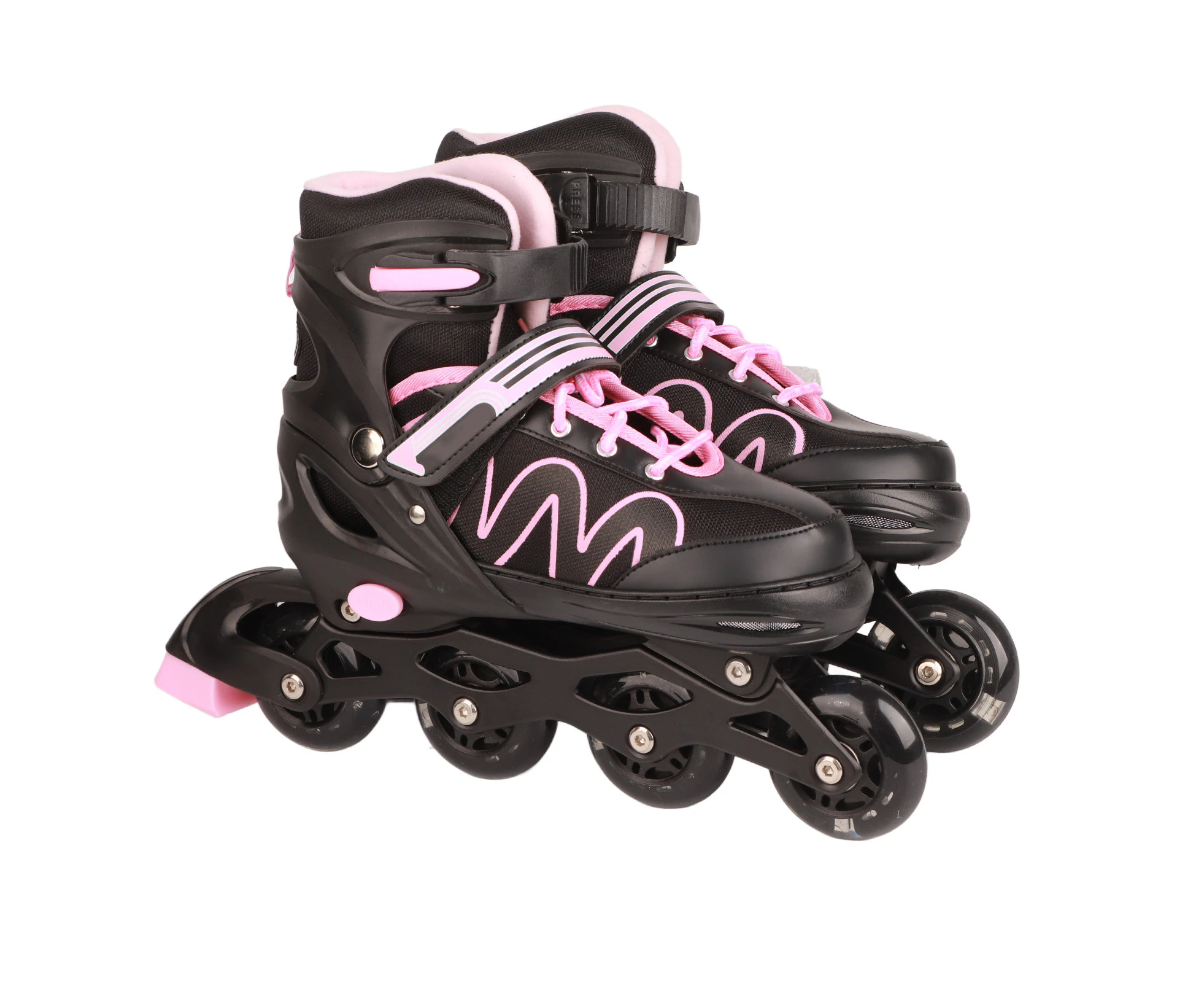 Men And Women Adjustable Inline Skates  Fitness Skates Roller Skates For Boys Girls Beginners