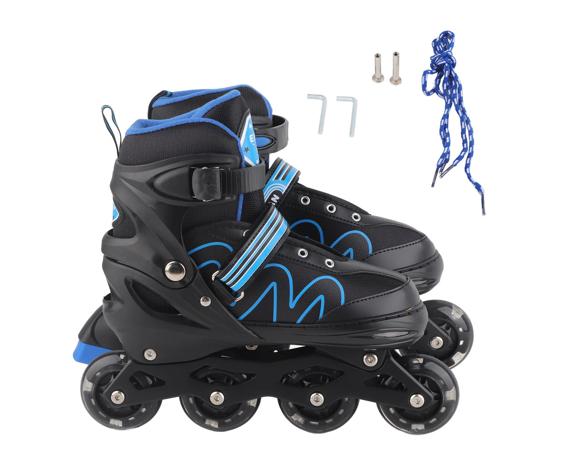 Men And Women Adjustable Inline Skates  Fitness Skates Roller Skates For Boys Girls Beginners